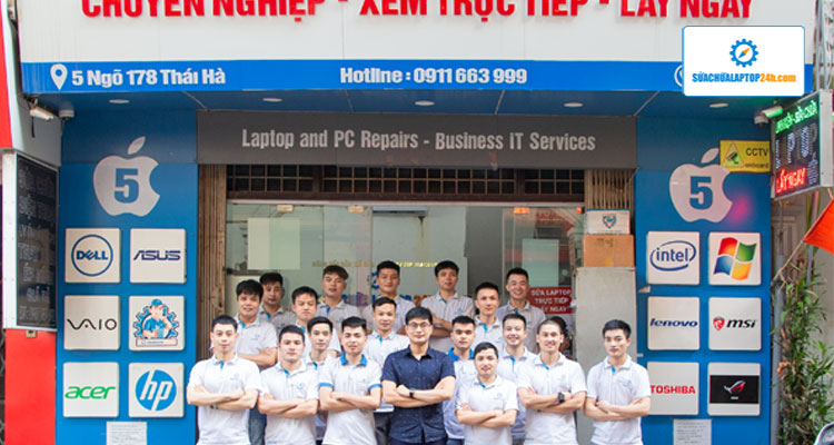 Địa chỉ sửa laptop uy tín với những cam kết hấp dẫn