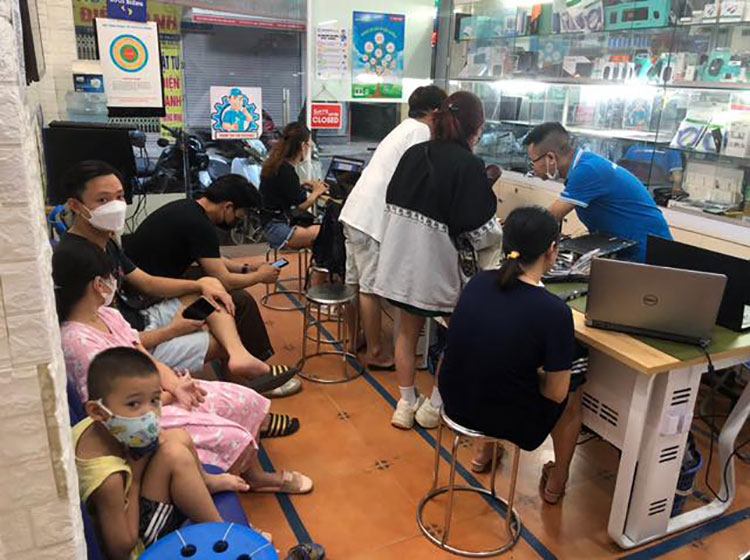 Sửa chữa Laptop 24h cơ sở 32K Lý Nam Đế là địa chỉ tin cậy của nhiều khách hàng