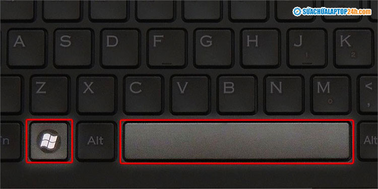 Nhấn Windows + Space để sửa bàn phím laptop bị liệt hoàn toàn do vô hiệu hóa