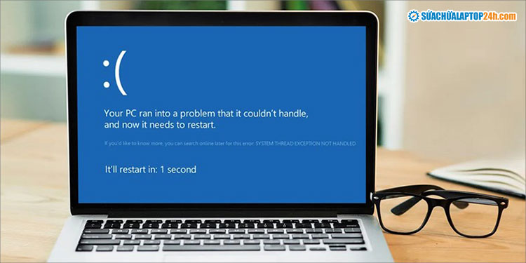 Laptop bị đơ màn hình không tắt được có thể do lỗi hệ điều hành