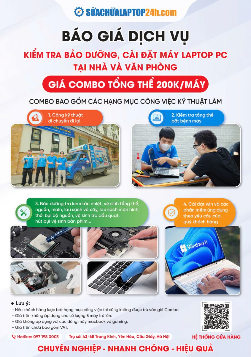 Bảng giá tham khảo