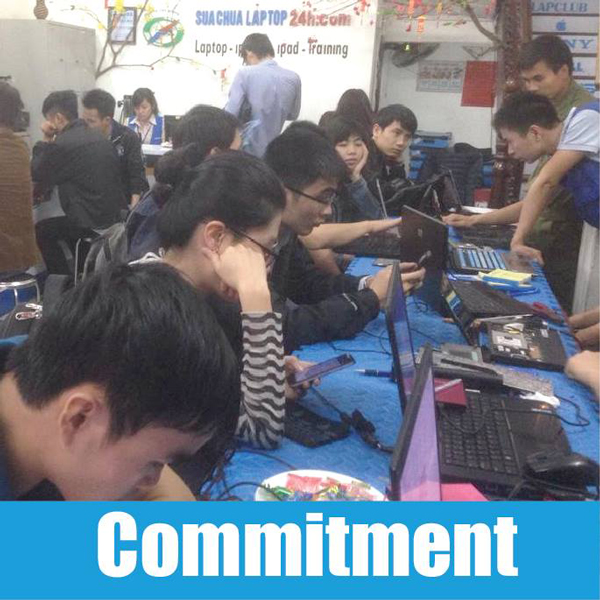 We work to fulfill our commitments