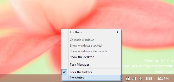 mở bàn phím ảo trên Windows 8