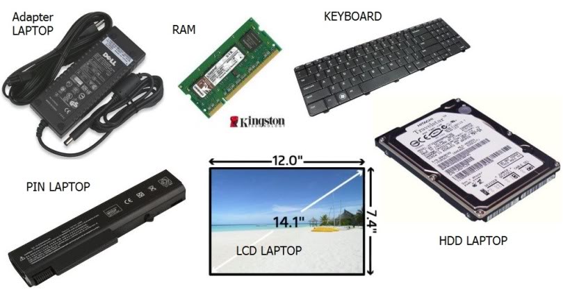 phân phối linh kiện laptop pin sạc bàn phím màn hình lcd led giá sỉ rẻ  bình dương