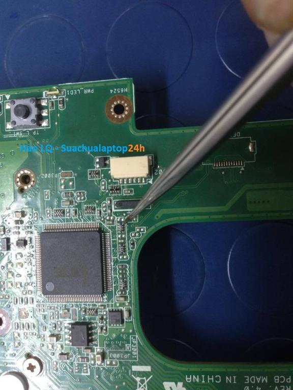 Laptop Asus k42jr rev 4.0 dùng pin báo sạc, không sạc được pin 