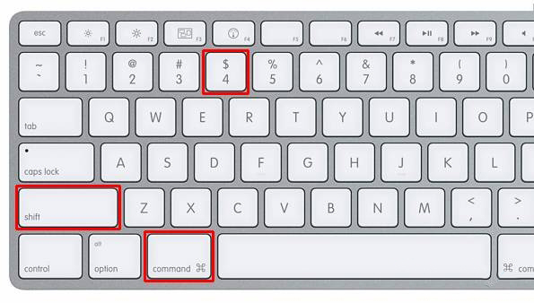 các phím tắt hữu dụng khi chụp ảnh màn hình mac os
