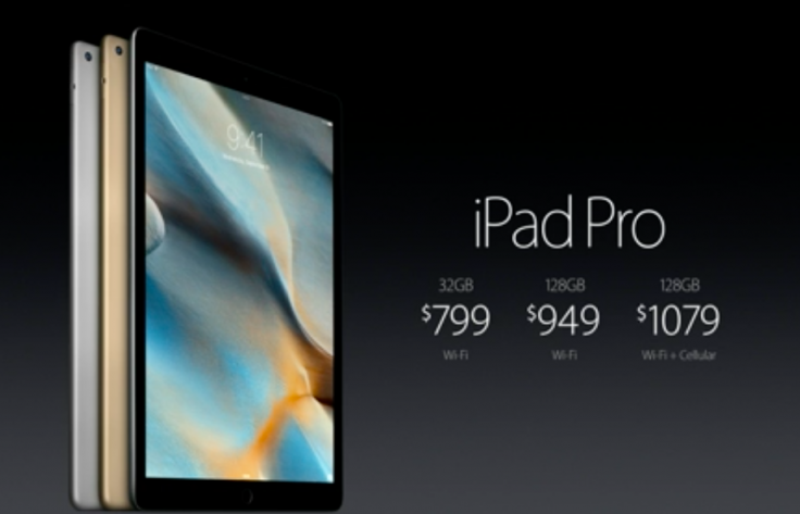 iPad Pro mở bán từ 11/11