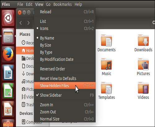 Cách làm hiện tập tin, thư mục trên các hệ điều hành
