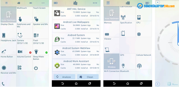  Ứng dụng Phone Doctor Plus để kiểm tra sức khỏe cho Android Smartphone
