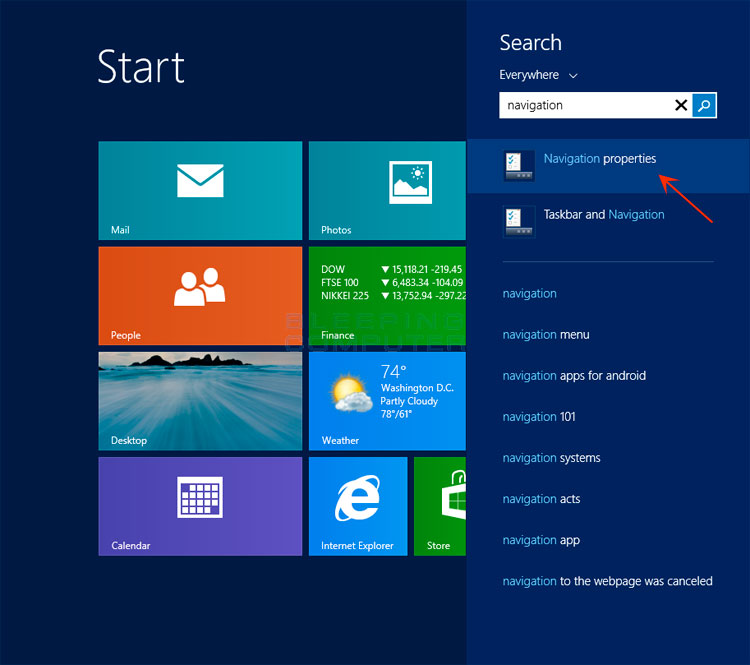 Cách khởi động vào trực tiếp màn hình Desktop trên Windows 8.1 